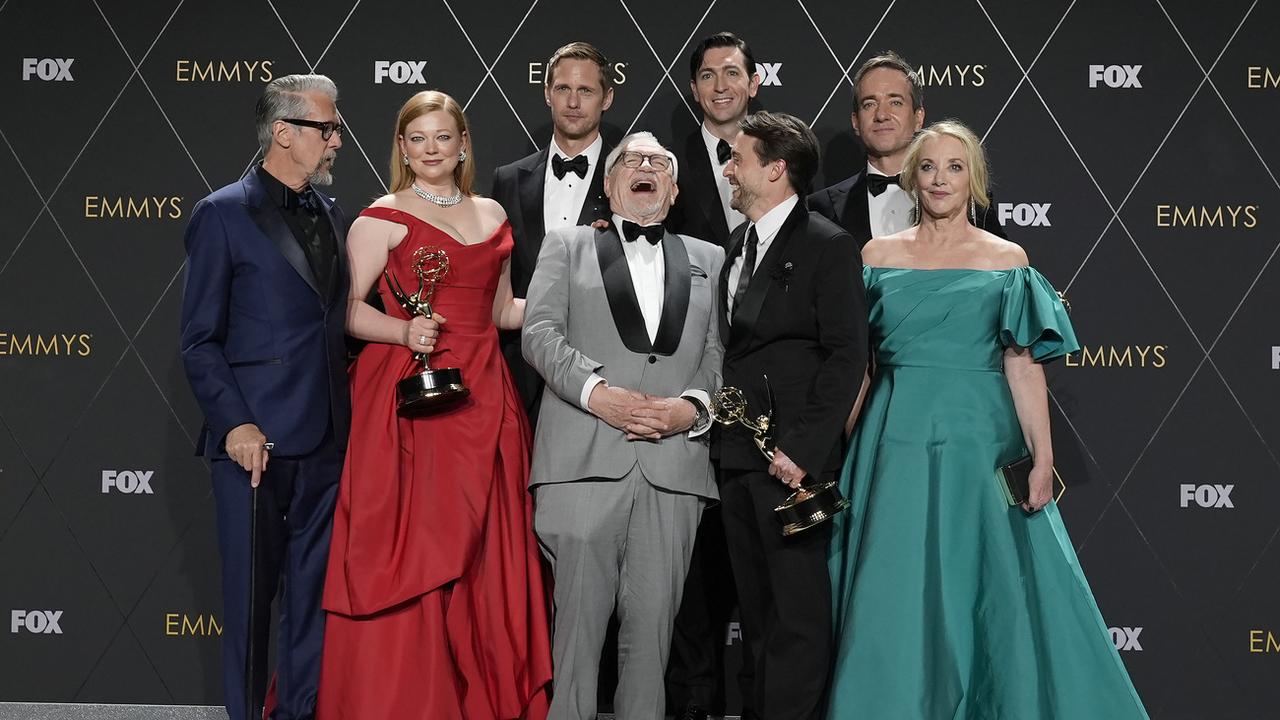Les séries télévisées "Succession" et "The Bear" triomphent aux Emmy Awards. [KEYSTONE - ASHLEY LANDIS]