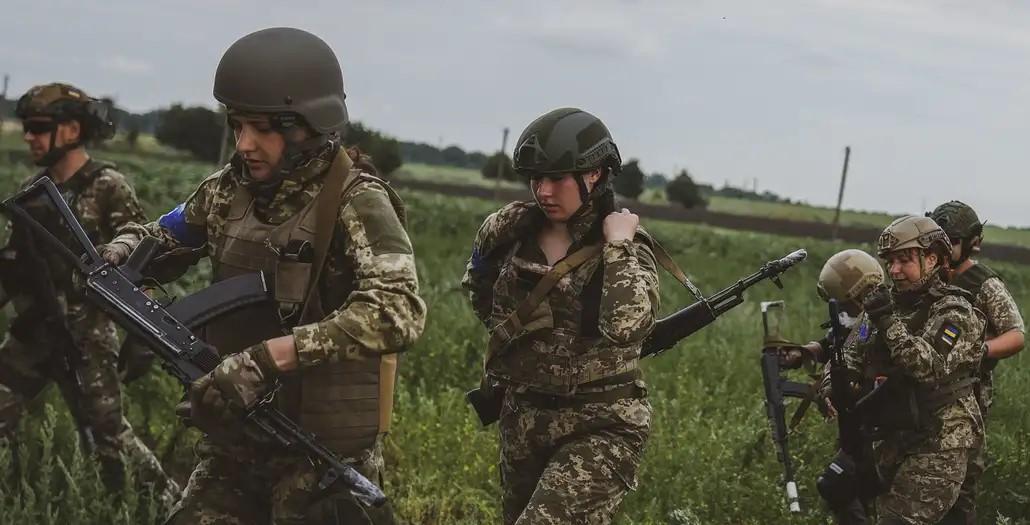 Le "Bataillon invisible" milite depuis 2015 pour l’égalité de genre au sein des forces armées ukrainiennes. [Facebook]