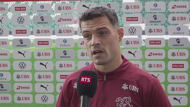 Suisse - Danemark: le capitaine Granit Xhaka se confie à la veille de la rencontre