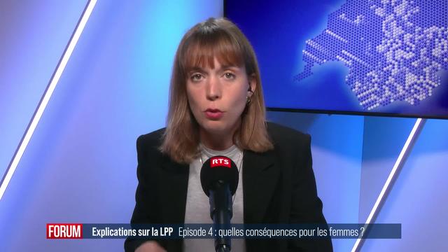 Explications sur la loi sur la prévoyance professionnelle (ép. 4): quelles seraient les conséquences pour les femmes? (vidéo)