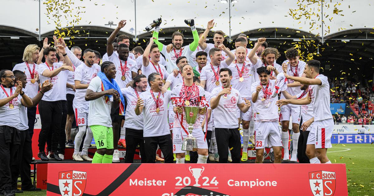 Der FC Sion ist offiziell in die Super League aufgestiegen – rts.ch