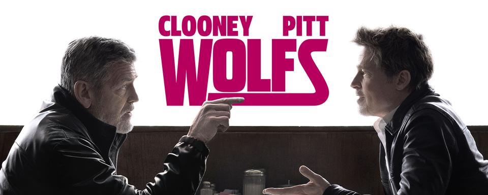 L'affiche du film "Wolfs" avec Clooney et Pitt.