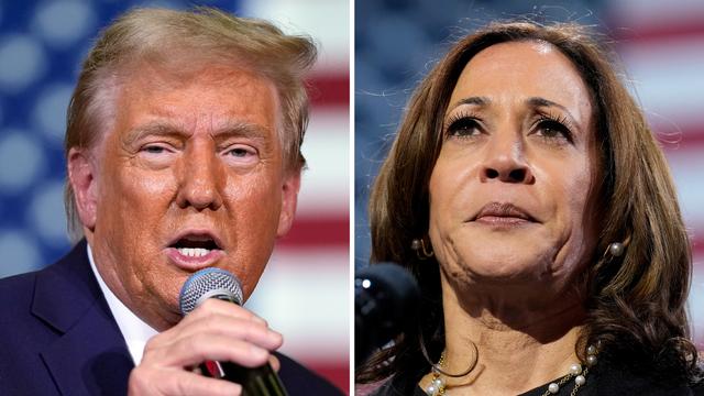 Le candidat républicain Donald Trump et la candidate démocrate Kamala Harris repartent sur le terrain lundi pour faire campagne, près d'une semaine avant la présidentielle américaine. [KEYSTONE]