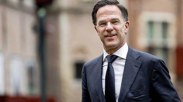 Le Premier ministre néerlandais Mark Rutte a promis un milliard d'euros supplémentaire à l'Ukraine. [Keystone]