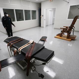 La Cour suprême maintient la peine de mort par asphyxie aux Etats-Unis (image d'illustration). [Keystone - Steve Helber/AP photo]