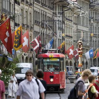 La ville de Berne renouvelle sa municipalité le 24 novembre. [KEYSTONE - Martin Ruetschi]