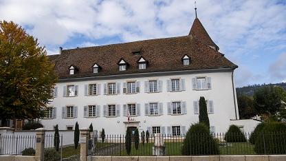 L'Hôtel du Parlement et du Gouvernement jurassien à Delémont. [Keystone]