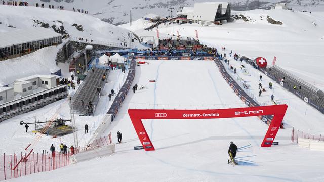 Les courses de Zermatt avaient été annulées au dernier moment en novembre dernier. [KEYSTONE - JEAN-CHRISTOPHE BOTT]
