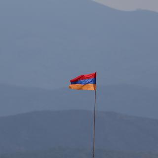 Un drapeau arménien. [AFP - Alain JOCARD]