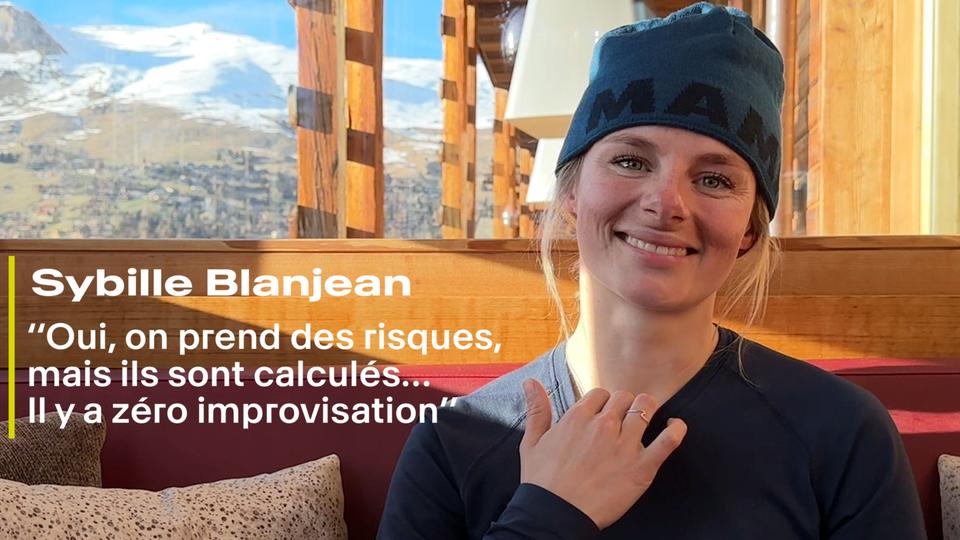 Sybille Blanjean, lauréate de l'Xtreme de Verbier en 2022 dans la catégorie ski [Miguel Bao]