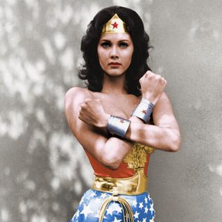 Lynda Carter dans la série "Wonder Woman". [ABC Television/Wikimedia Commons]