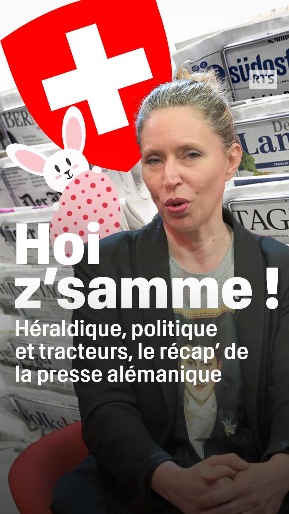 La sélection – subjective – de la presse alémanique de mars 2024. [Keystone - Peter Klaunzer]