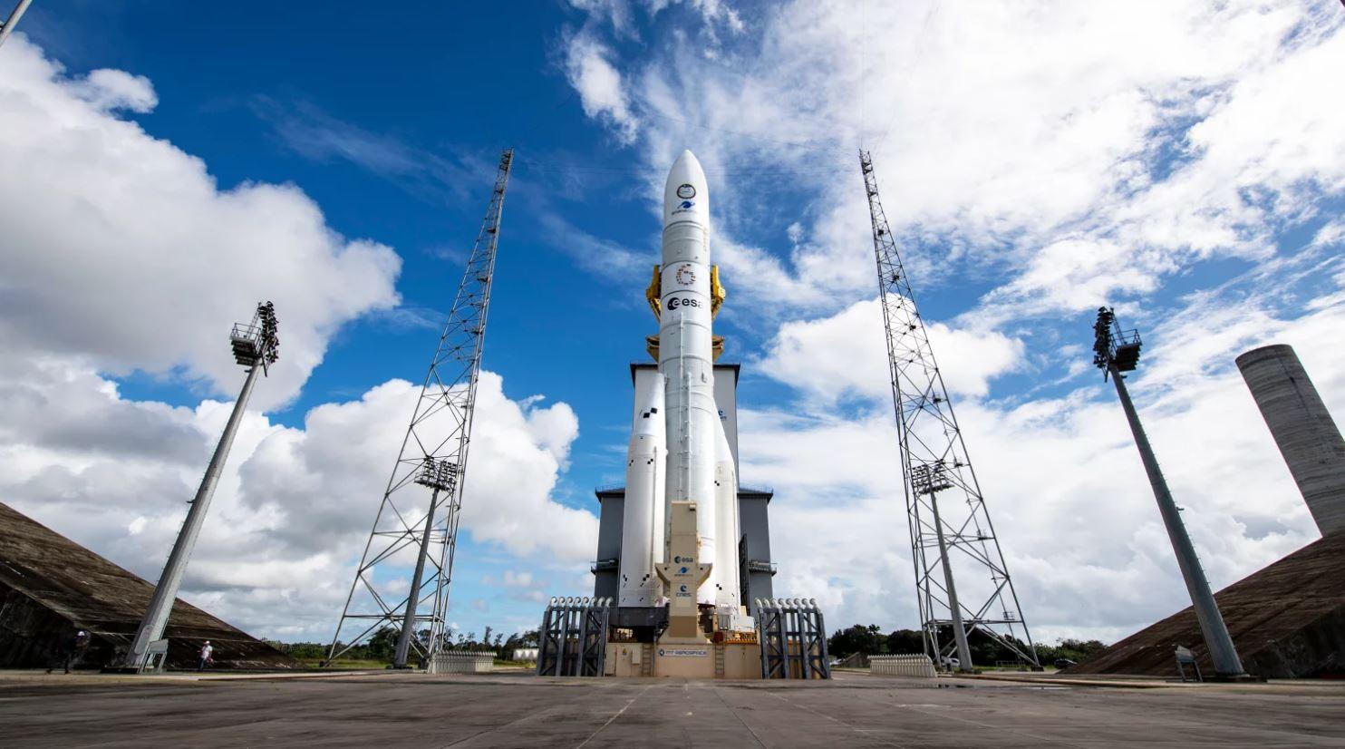 Le décollage inaugural d'Ariane 6 devrait avoir lieu le 9 juillet 2024 depuis Kourou, en Guyane française. [arianespace.com]