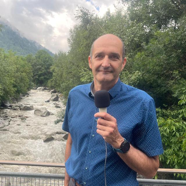 Laurent Horvath est le nouveau délégué de la gestion de l'eau pour le canton du Valais. [RTS - Theo Chavaillaz]