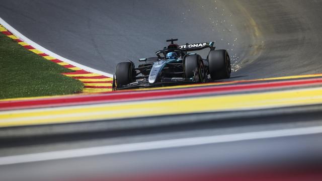 Georges Russell pensait avoir remporté son 3e Grand Prix en carrière. [Imago - Florent Gooden]