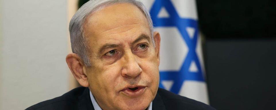 Benjamin Netanyahu a dissous le cabinet de guerre. [Keystone]