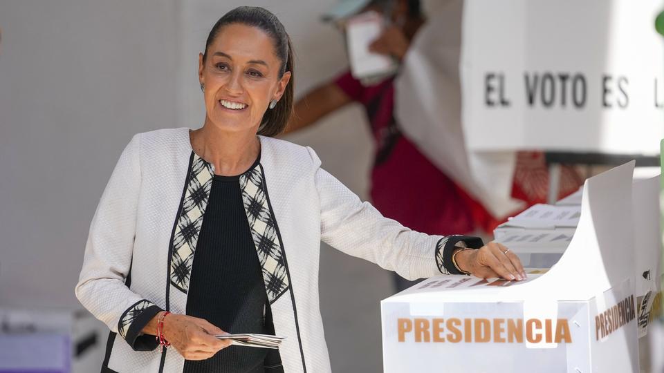 Claudia Sheinbaum est la première femme à accéder à la présidence du Mexique. [KEYSTONE - MATIAS DELACROIX]