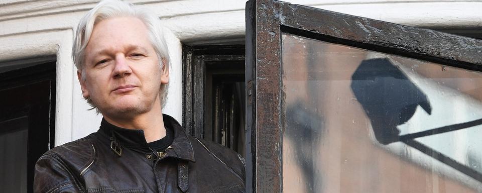 Julian Assange va retrouver sa liberté après un accord passé avec la justice américaine. [KEYSTONE - FACUNDO ARRIZABALAGA]