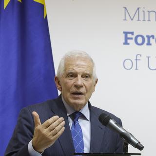 Josep Borrell, chef de la diplomatie européenne. [EPA/Keystone - Sergey Dolzhenko]