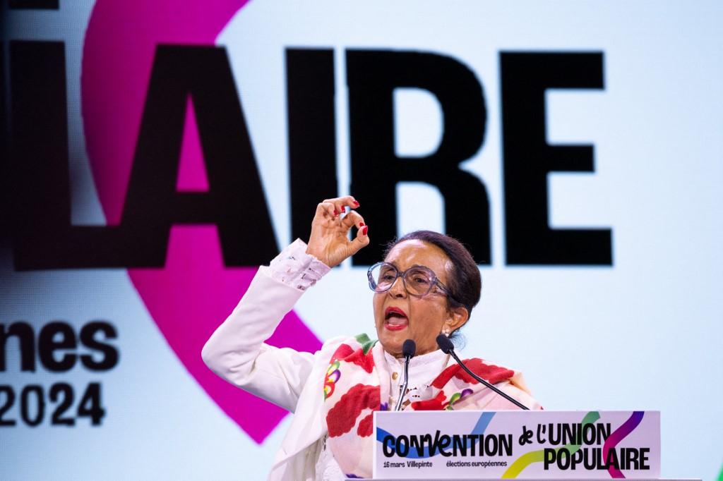 Huguette Bello, présidente du conseil régional de La Réunion. [Hans Lucas via AFP - AMAURY CORNU]