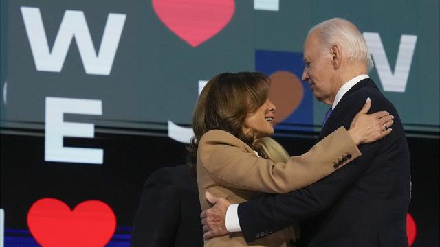 Joe Biden et Kamala Harris, le 20 août 2024. [Keystone - AP Photo/Jacquelyn Martin]