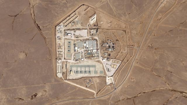 La base militaire américaine attaquée en Jordanie. [Keystone - Planet Labs PBC via AP]