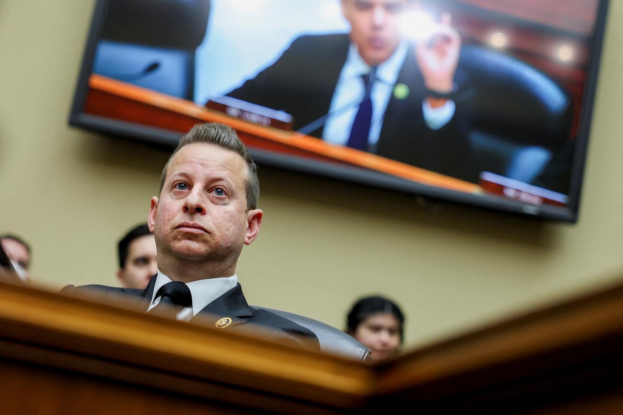 Jared Moskowitz, représentant démocrate pour la Floride, photograpohié ici au Capitol, le 20 mars 2024. [REUTERS - Amanda Andrade-Rhoades]