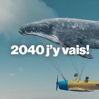 La photo du podcast "2040, j'y vais" proposé par Le "Hub des Possibles" un centre de "reliance pour façonner lʹavenir". [DR - hubdespossibles.org]