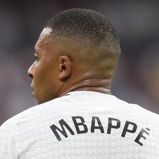 Kylian Mbappé, footballeur français membre du Real Madrid. [Keystone/AP Photo - Manu Fernandez]