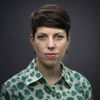 Lisa Mazonne, présidente des Verts, photographiée au Jardin botanique de Berne le jeudi 4 avril 2024 (image d'illustration). [keystone - Gaétan Bally]