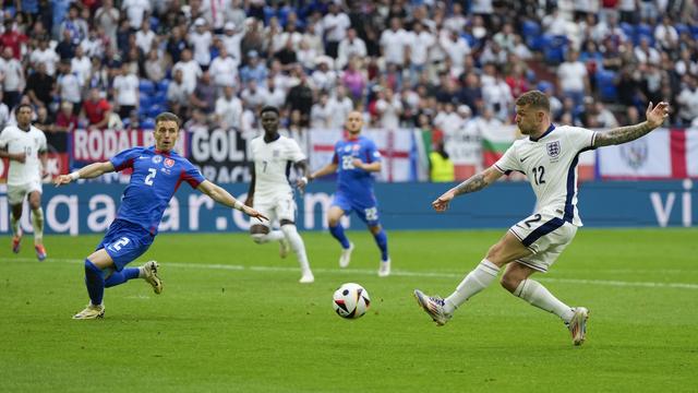 Euro 2024: la Slovaquie et l'Angleterre s'affrontent en huitième de finale. [AP Photo/ Keystone - Matthias Schrader]