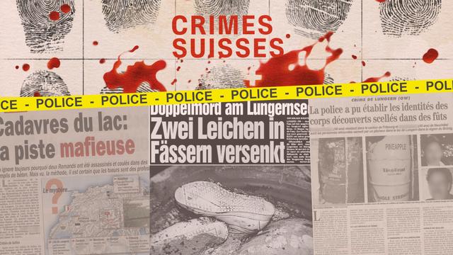 Le douzième épisode de Crimes Suisses traite des cadavres retrouvés coulés dans du béton dans le lac de Lungern. [RTS]