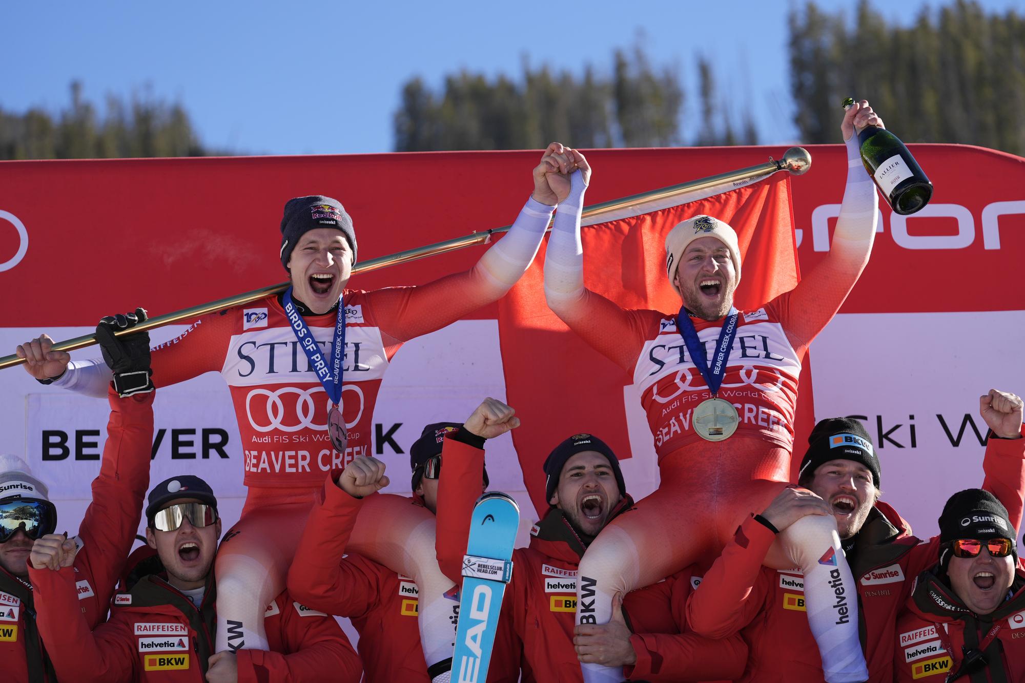 Doublé Suisse! Murisier S'impose Devant Odermatt - Rts.ch - Ski