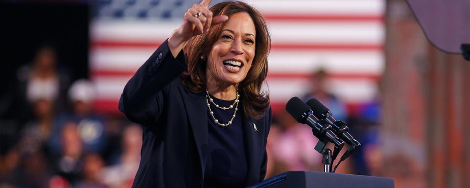 Kamala Harris. [Keystone - EPA/Will Olivier]