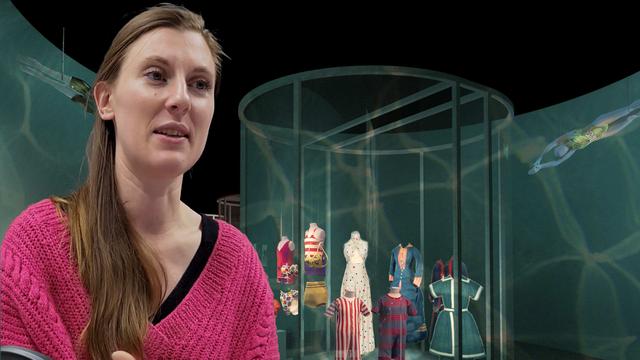 Sophie Lemahieu, commissaire de l’expo ‘‘Mode et sport, d’un podium à l’autre’’ au Musée olympique de Lausanne. [Musée olympique - DR]