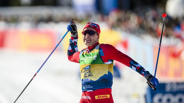 Harald Oestberg Amundsen remporte le Tour de Ski. [Gian Ehrenzeller]