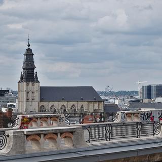 Les Marolles depuis Place Poelaert, à Bruxelles. [Wikicommons/ CC-BY-4.0 - Trougnouf]