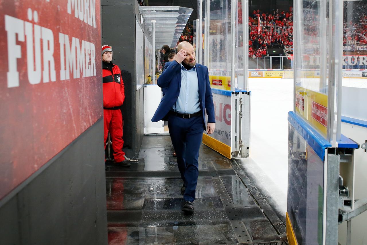 Petri Matikainen n'aura pas fait long feu à la barre de Bienne. [KEYSTONE - MANUEL GEISSER]