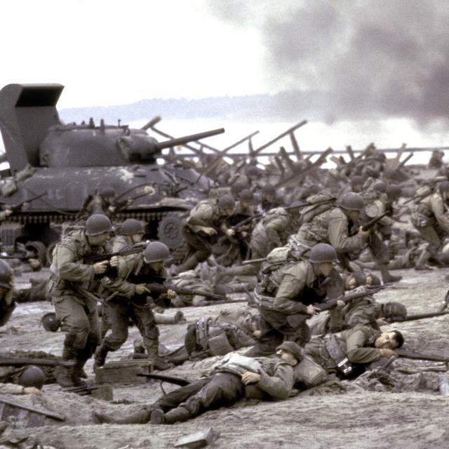Il faut sauver le soldat Ryan (Saving Private Ryan), Steven Spielberg, 1998. [Keystone - AP Photo/David James, DreamWorks, HO]