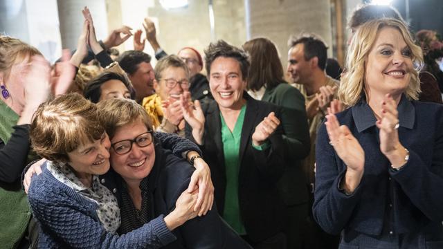 La socialiste Marieke Kruit largement en tête dans la course à la mairie de Berne. [Keystone - Alessandro della Valle]