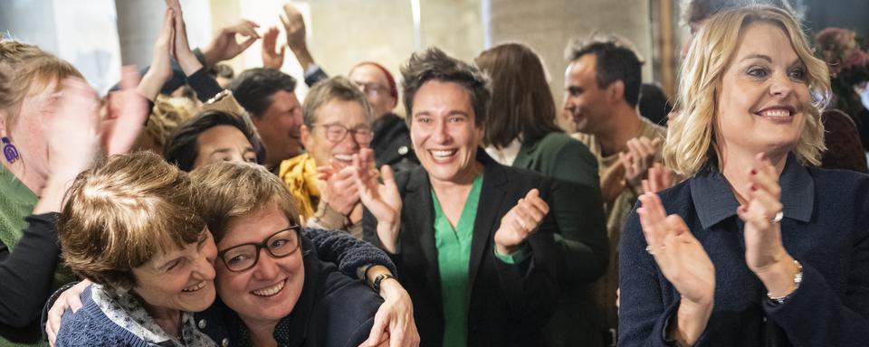 La socialiste Marieke Kruit largement en tête dans la course à la mairie de Berne. [Keystone - Alessandro della Valle]