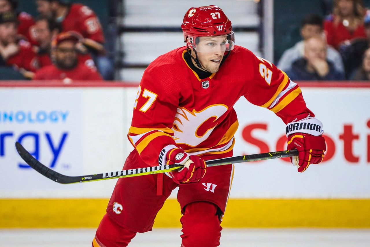 C'est à Calgary qu'Austin Czarnik a vécu ses meilleurs moments en NHL. [Imago - Sergei Belski]