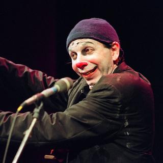 Le clown Howard Buten, ici le 24 septembre 1991. [AFP - Didier Pallages]