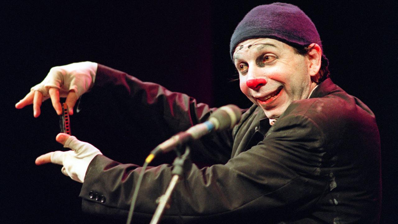 Le clown Howard Buten, ici le 24 septembre 1991. [AFP - Didier Pallages]