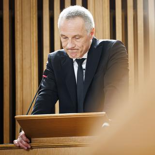 L’ancien Conseiller d’Etat Laurent Kurth a retiré sa candidature pour le poste de recteur de l’Université de Neuchâtel. [Keystone - Valentin Flauraud]