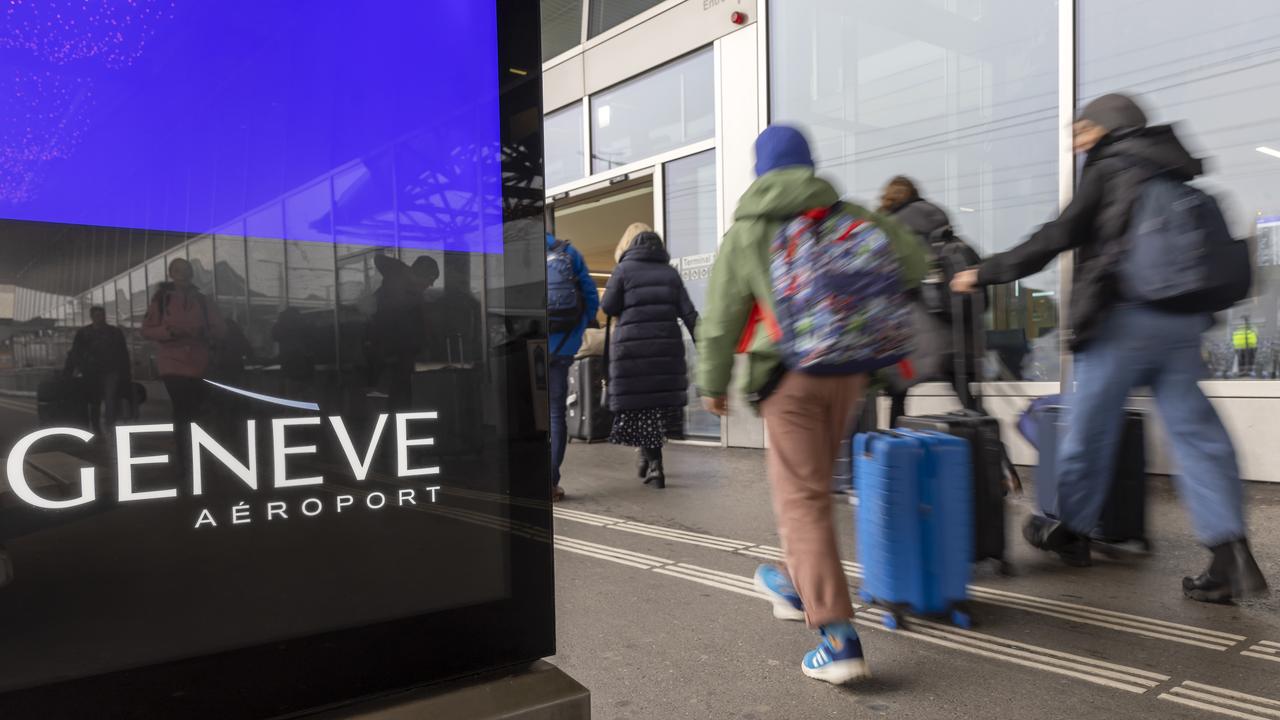 Genève Aéroport retrouve la fréquentation d'avant la pandémie. [Keystone - Salvatore Di Nolfi]