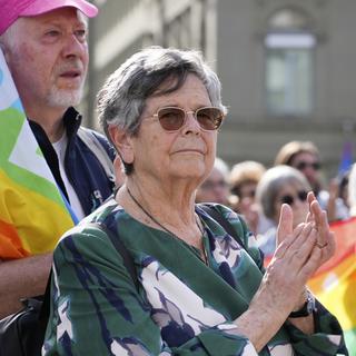 Ruth Dreifuss fête ses 85 ans. [Keystone - Julien Grindat]