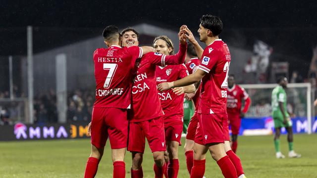 Le FC Sion d'Ilyas Chouaref et Numa Lavanchy a des arguments à faire valoir ce printemps. [KEYSTONE - SALVATORE DI NOLFI]