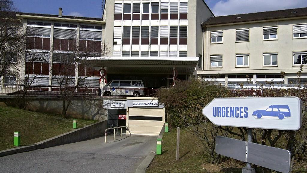 Un hôpital d'Annemasse (F). [AFP - JEAN-PIERRE CLATOT]