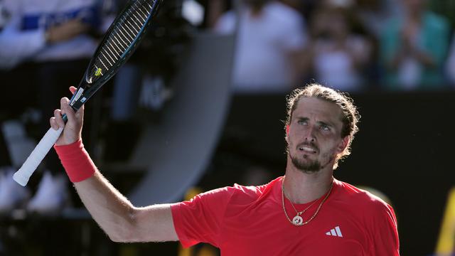 Alexander Zverev a dû puiser dans ses ressources. [Keystone - Vincent Thian]